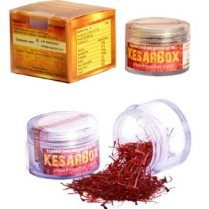 KesarBox Saffron | Pure and Finest Quality | Certified Grade A1 Kesar