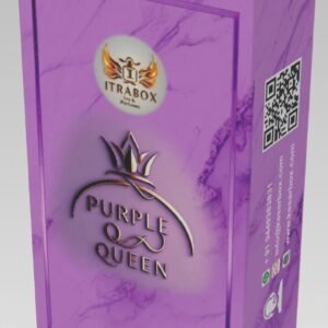 PURPLE QUEEN by Itrabox – Non-Alcohol Parfume 50ml for men and women | long lasting perfume | Fragrance| Itra | 50 ml Attar